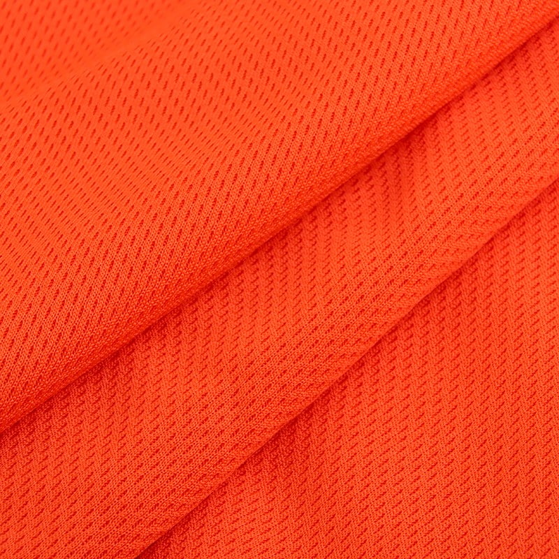Anti-Pilling 100% Polyester Knitted Bird Eye Fabric