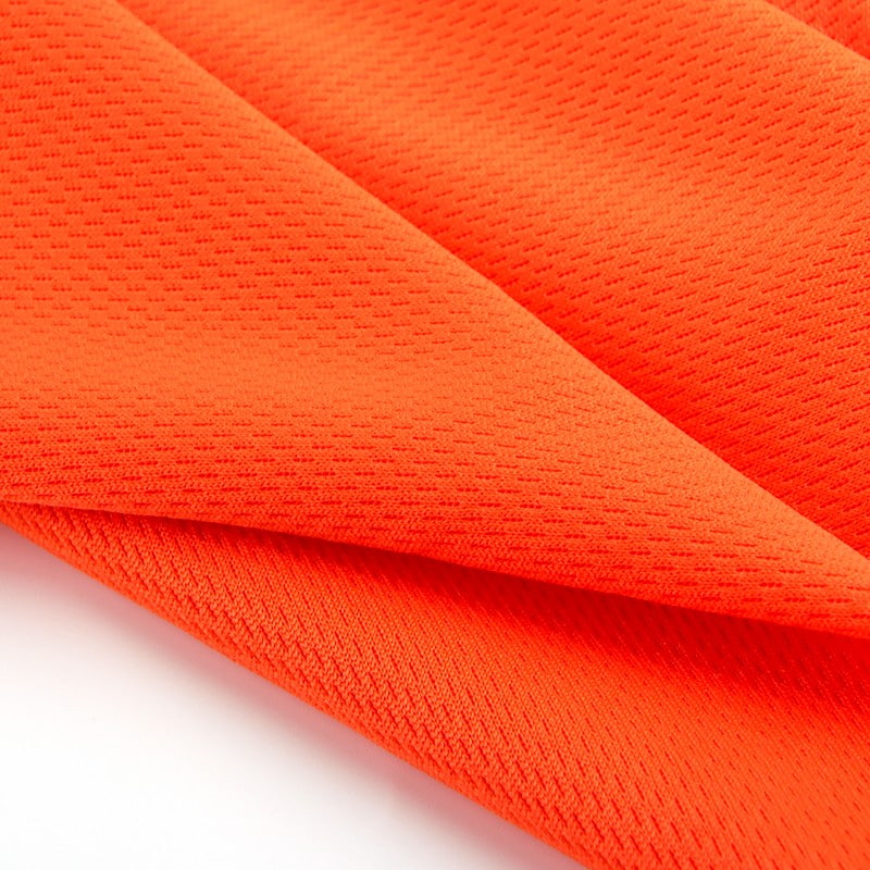 Anti-Pilling 100% Polyester Knitted Bird Eye Fabric