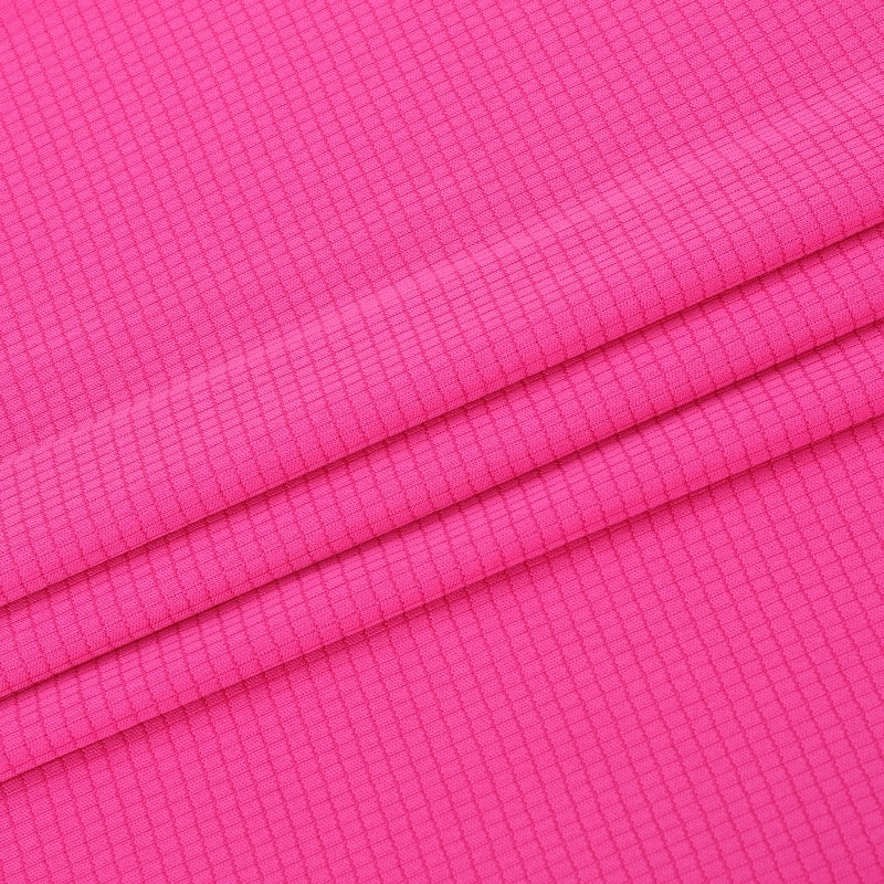 Abrasion-Resistant 100% Polyester Grid Knit