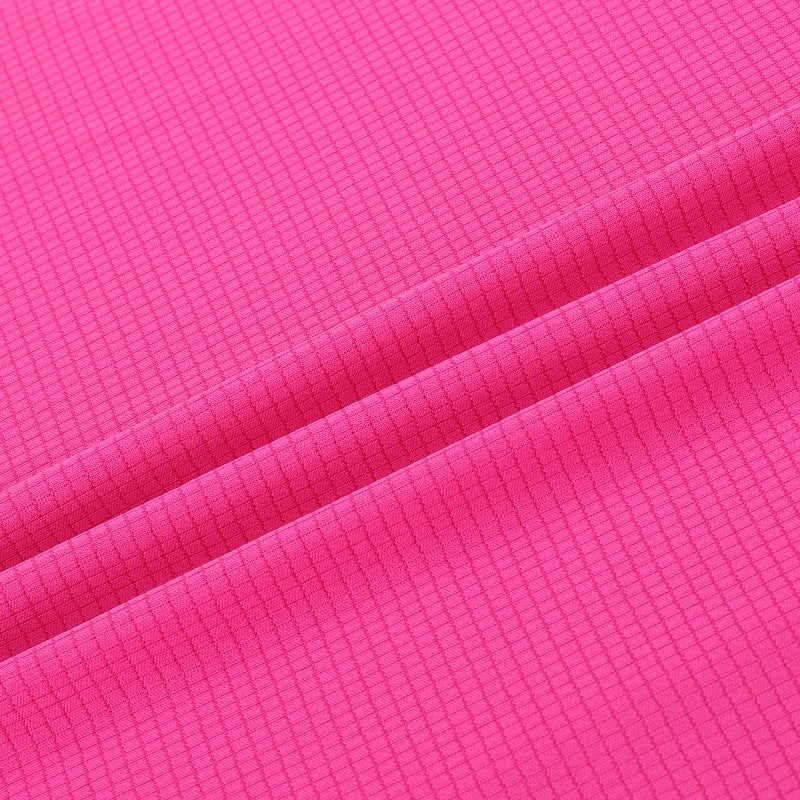 Abrasion-Resistant 100% Polyester Grid Knit