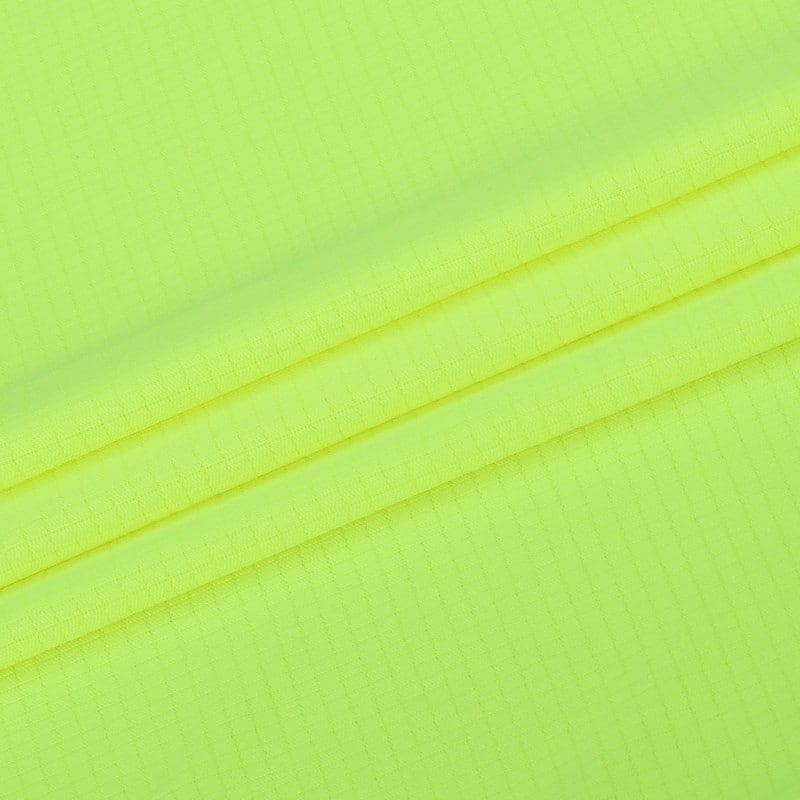 Textured 100% Polyester Grid Knit