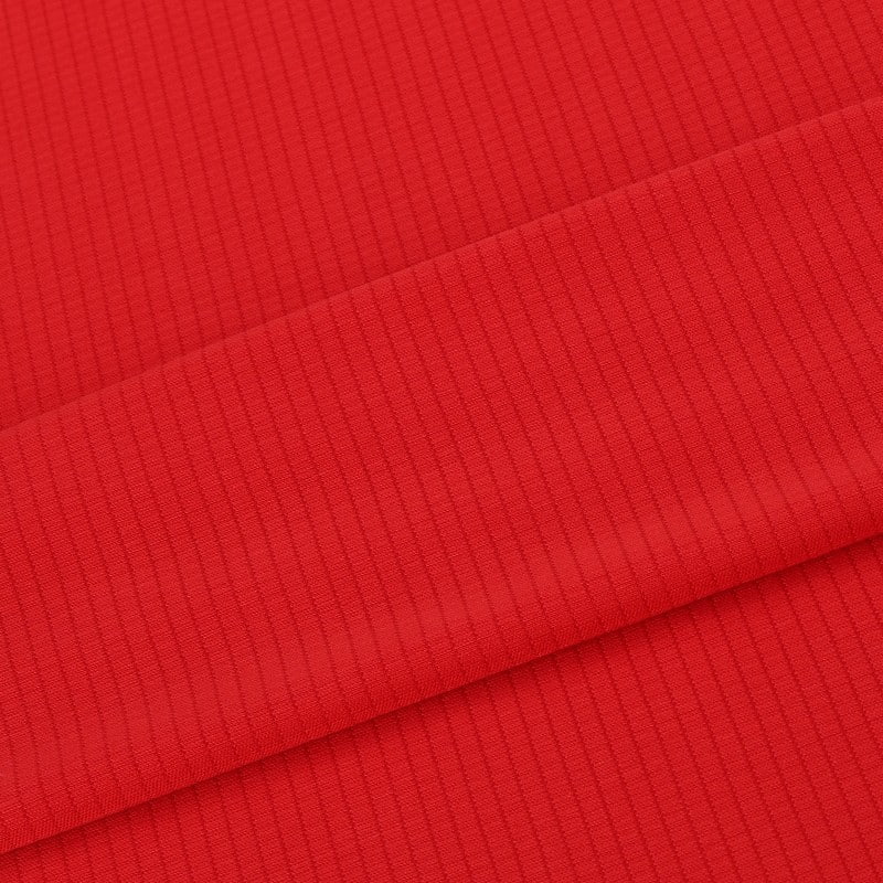 Mesh-Like 100% Polyester Grid Knit 140g 150cm For Sportswear Lining
