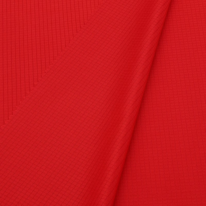 Mesh-Like 100% Polyester Grid Knit 140g 150cm For Sportswear Lining
