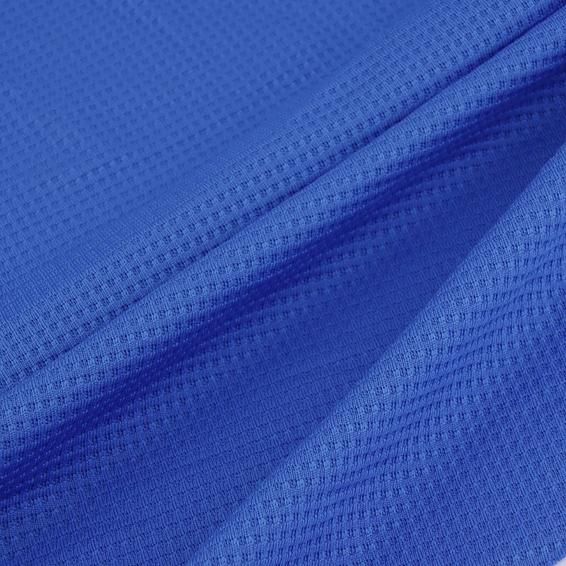 Quick-Dry 100% Polyester Grid Knit Fabric 160cm For Sportswear