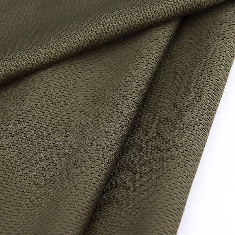 100% Polyester Knitted Quick-Drying Bird's Eye Fabric