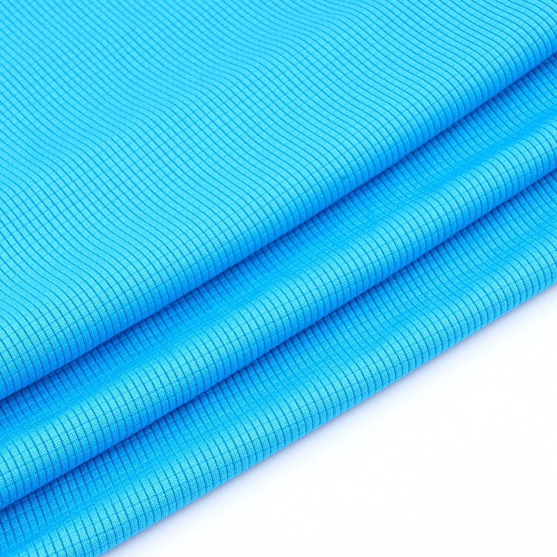 130g/sm 160cm Durable 100% Polyester Grid Knit