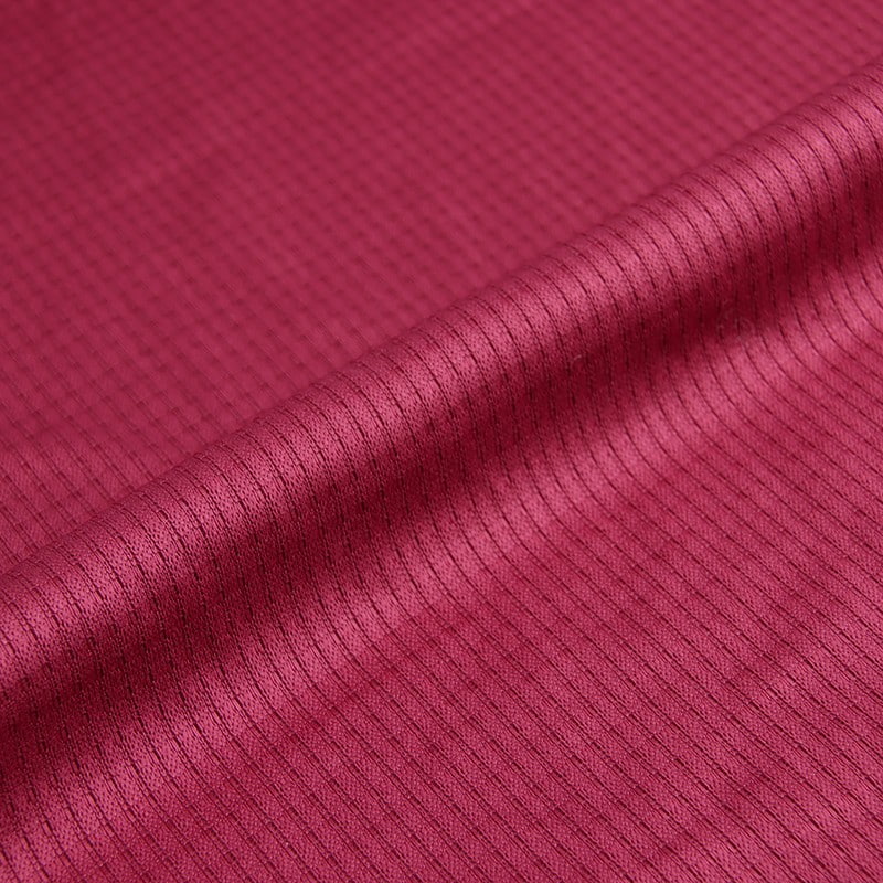 120g/m² 160cm Wide 100% Polyester Grid Mesh Knit For Sportswear Lining