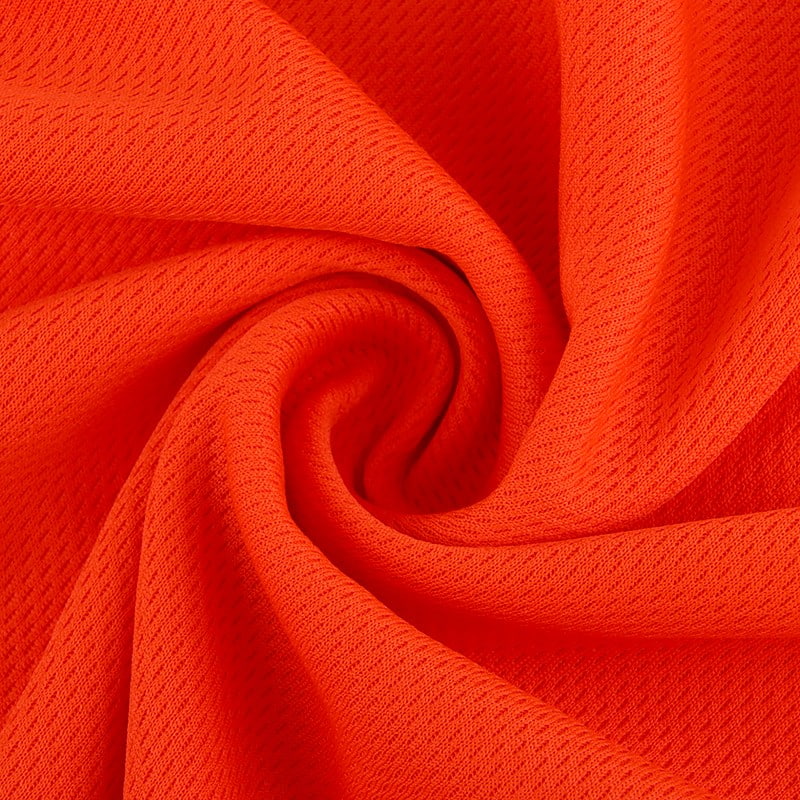 Anti-Pilling 100% Polyester Knitted Bird Eye Fabric