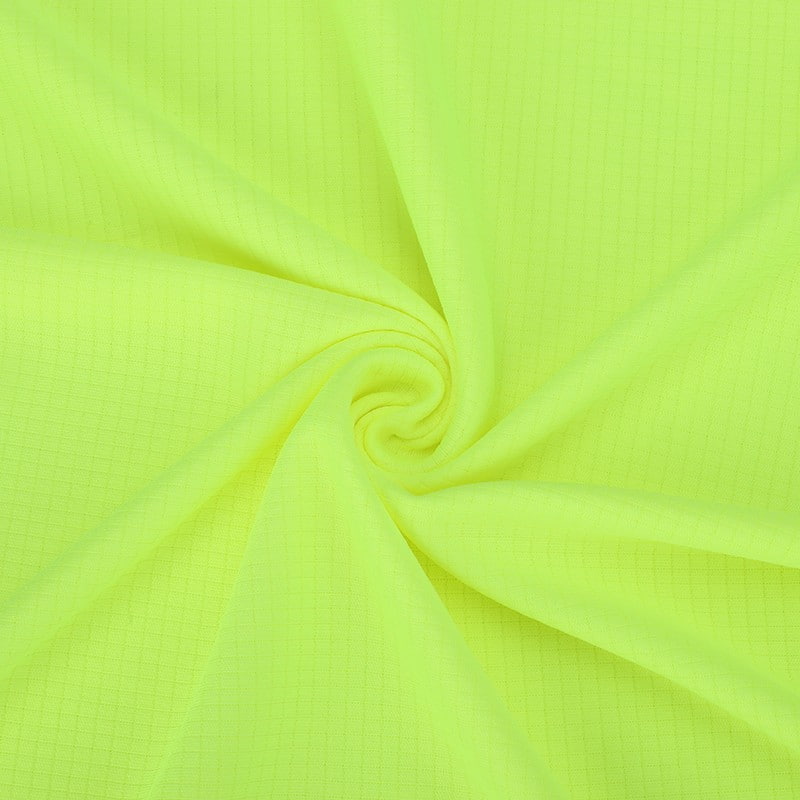 Textured 100% Polyester Grid Knit