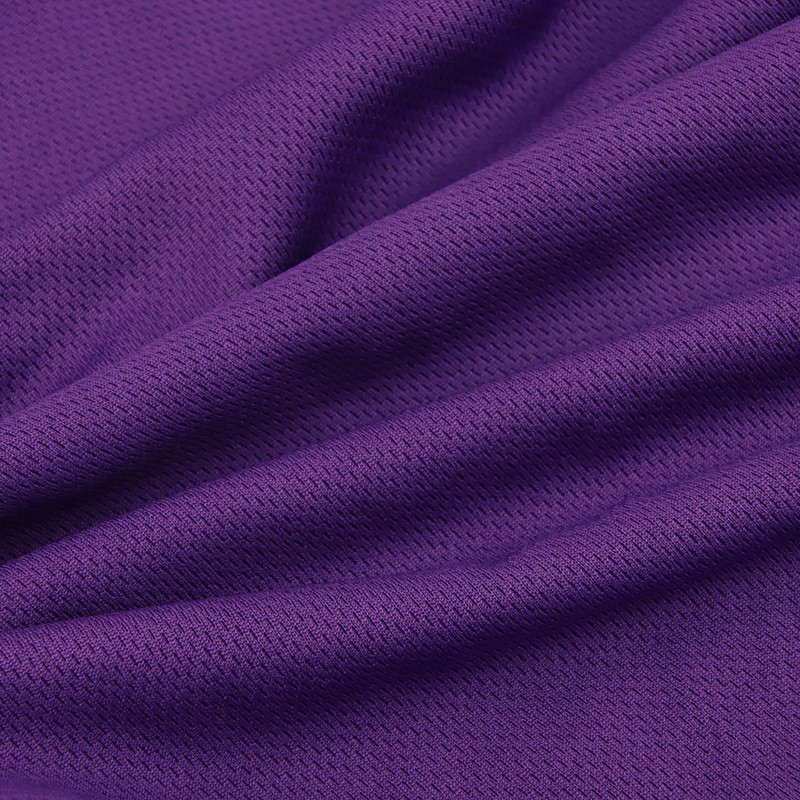 Anti-Bacterial 100% Polyester Knitted Bird Eye Fabric with Soft Handfeel