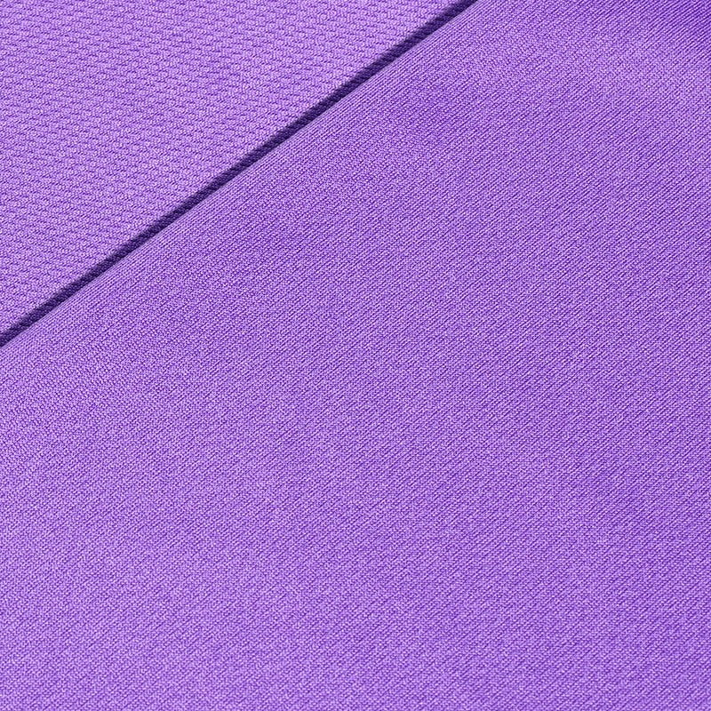 100% Polyester Solid Color Knitted Bird's Eye Fabric