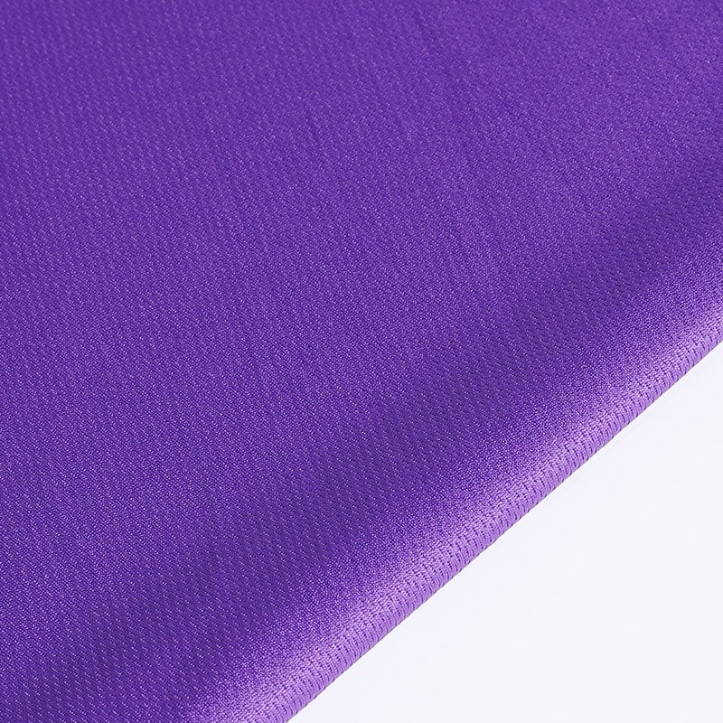 100% Polyester Solid Color Knitted Bird's Eye Fabric