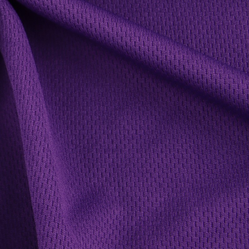 Anti-Bacterial 100% Polyester Knitted Bird Eye Fabric with Soft Handfeel