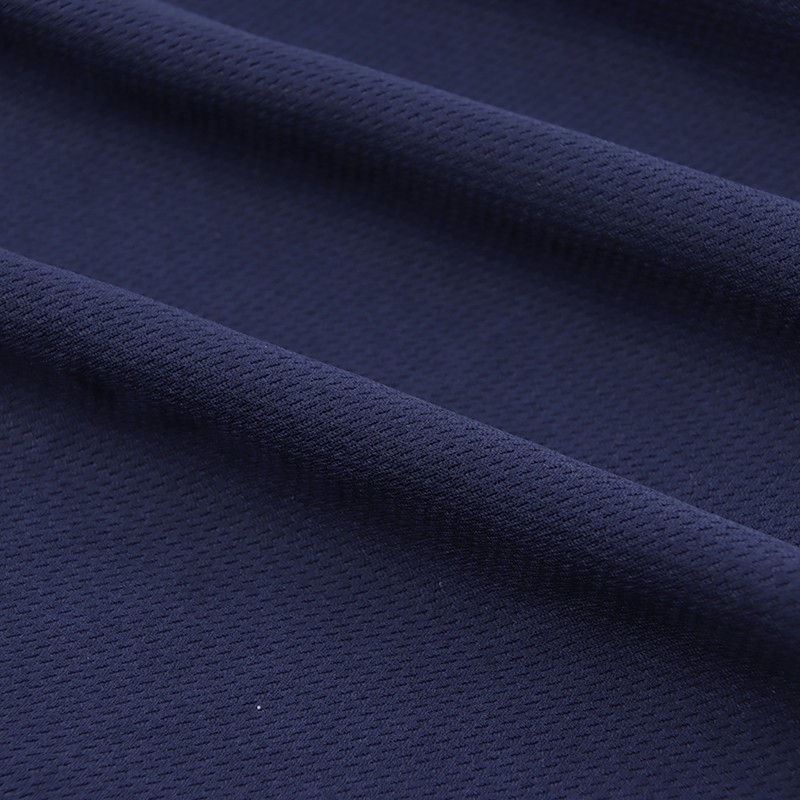 Lightweight Breathable 100% Polyester Knitted Bird Eye Fabric for Sportswear