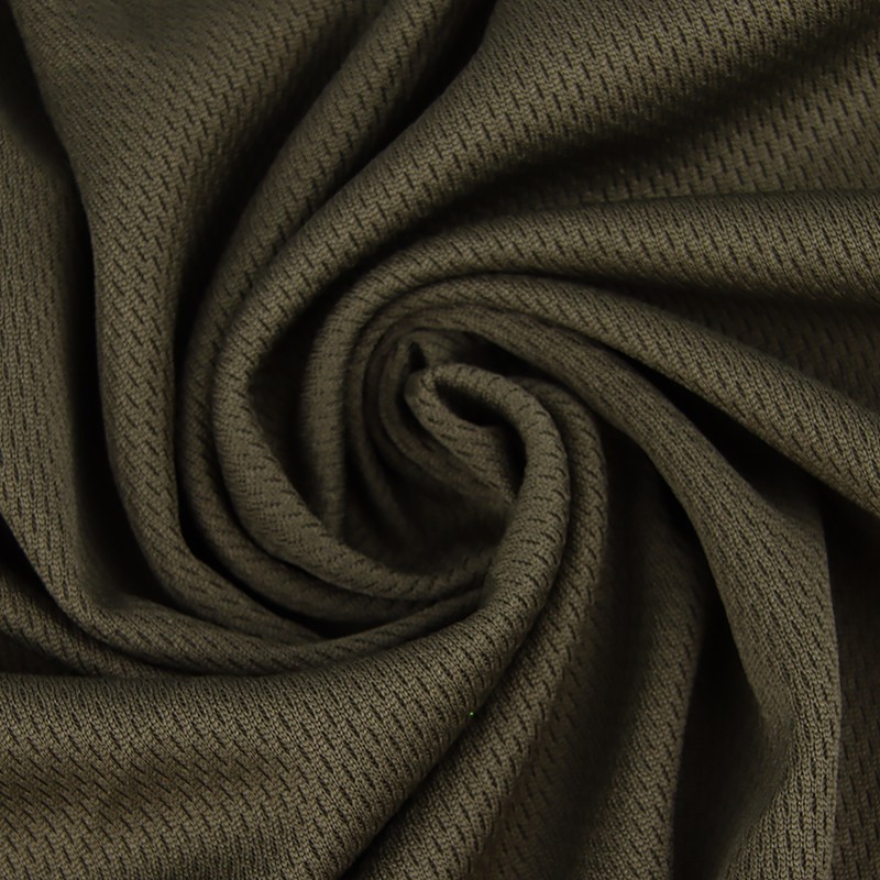 100% Polyester Knitted Quick-Drying Bird's Eye Fabric
