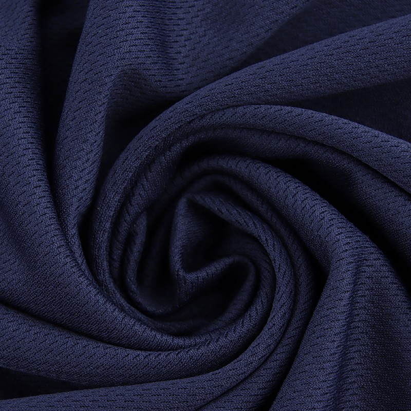 Lightweight Breathable 100% Polyester Knitted Bird Eye Fabric for Sportswear