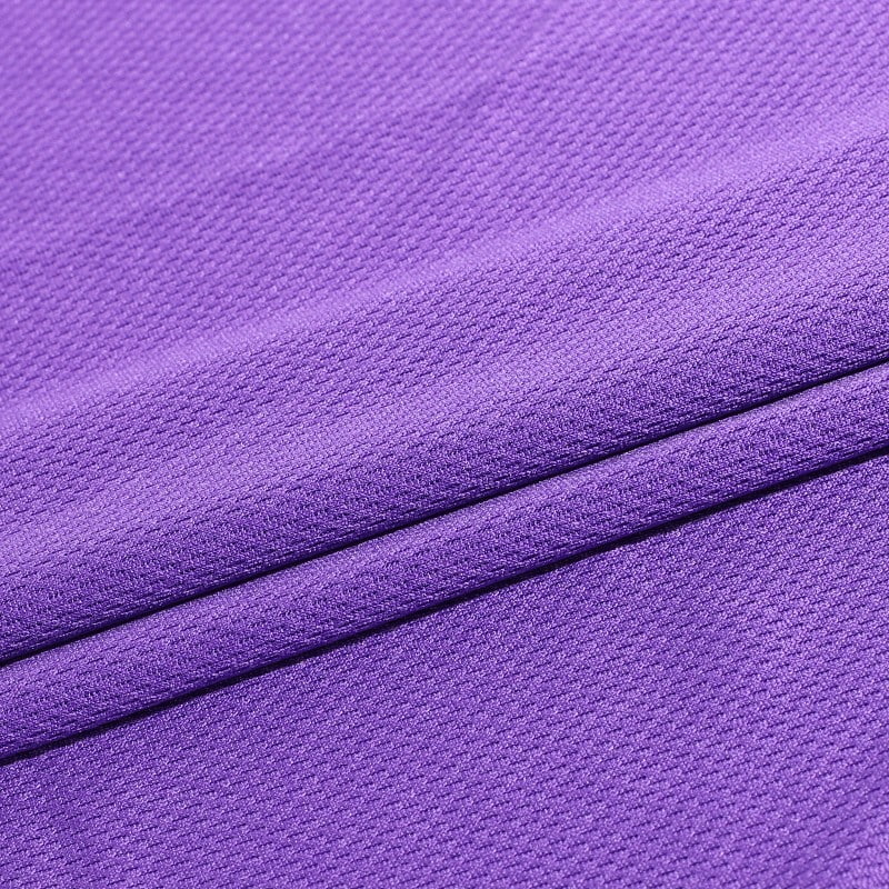 100% Polyester Solid Color Knitted Bird's Eye Fabric