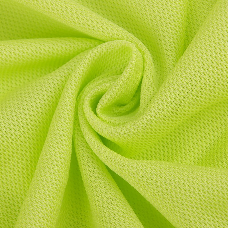145GSM 100% Polyester Knitted Bird Eye Fabric