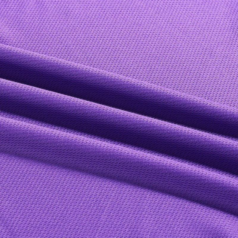100% Polyester Solid Color Knitted Bird's Eye Fabric